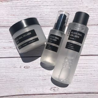 Black Snail Collagen Trio Set [Toner, Serum and Cream] — 4점을 준 리뷰어가 2021년 9월 올린 사용 사진