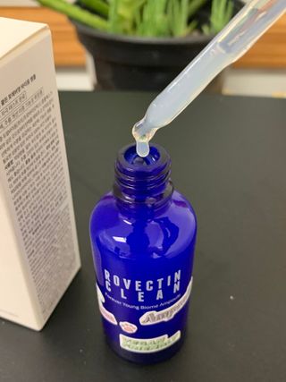 로벡틴 클린 포에버 영 바이옴 앰플 50ml — 5점을 준 리뷰어가 2021년 12월 올린 사용 사진