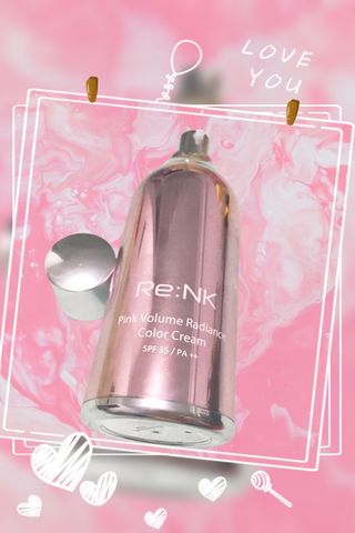 Re:NK 리엔케이 핑크 볼륨 래디언스 컬러크림 — 5점을 준 리뷰어가 2021년 11월 올린 사용 사진