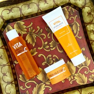 Vita Snail Trio Set [First Essence, Cream, Gel Cleanser] — 4.5점을 준 리뷰어가 2021년 9월 올린 사용 사진