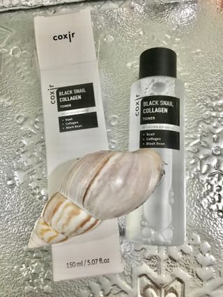 [Coxir] Black Snail Collagen Toner — 5점을 준 리뷰어가 2021년 12월 올린 사용 사진