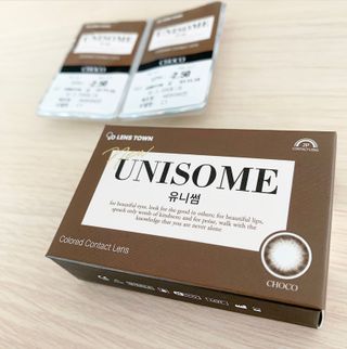 [1 개월용 카라 콘] new 유니사무 New Unisome — 5점을 준 리뷰어가 2021년 7월 올린 사용 사진