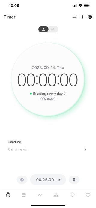 도트타이머 Metaverse time management app, Dote Timer ⏲️ 1 premium lifetime pass, 10 one-year subscriptions — 5점을 준 리뷰어가 2023년 9월 올린 사용 사진