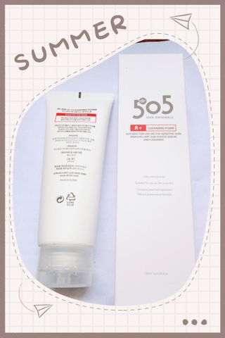 닥터505 APLUS 클렌징폼 — 5점을 준 리뷰어가 2021년 7월 올린 사용 사진
