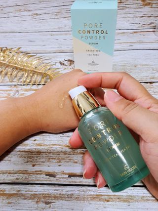 [THE SKIN HOUSE] Pore Control Powder Serum 50ml — 5점을 준 리뷰어가 2022년 5월 올린 사용 사진