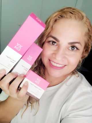 Pink Collagen Line [Toner, Serum, Cream] — 5점을 준 리뷰어가 2021년 9월 올린 사용 사진