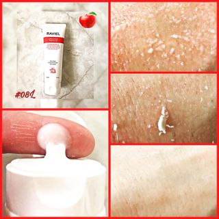 라비엘 모든 피부를 위한 RAVIEL 애플 마일드 필링 젤, 4.1 fl oz, 깊고 부드러운 각질 제거 — 5점을 준 리뷰어가 2022년 8월 올린 사용 사진