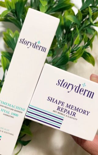 [스토리덤] 타임머신 하이알 1000 30ml + 쉐이프 메모리 리페어 크림 50ml — 5점을 준 리뷰어가 2023년 8월 올린 사용 사진