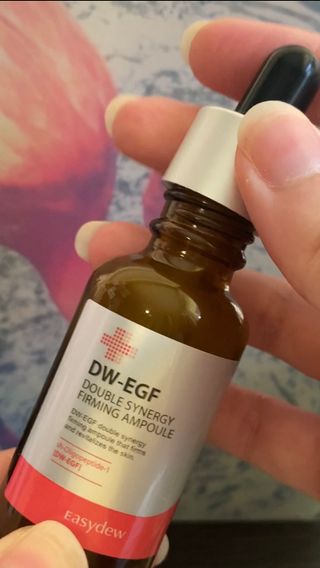 이지듀 Easydew DW-EGF 더블 시너지 퍼밍 앰플 30ml 1.01fl oz — 5점을 준 리뷰어가 2021년 9월 올린 사용 사진