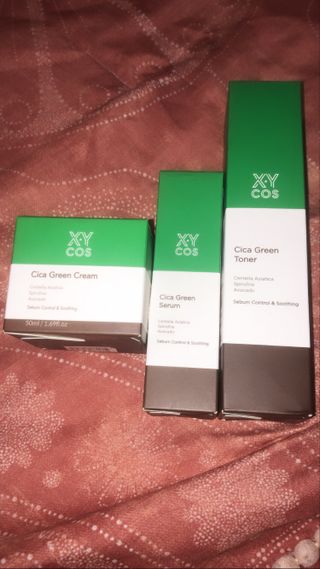 Cica Green Line [Toner, Serum, Cream] — 5점을 준 리뷰어가 2021년 8월 올린 사용 사진