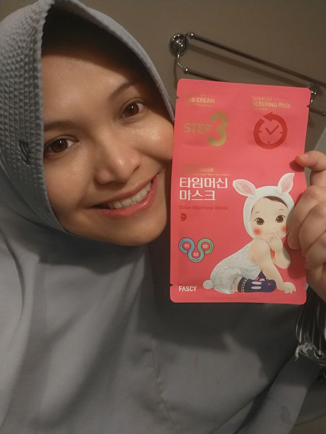 타임머신 마스크팩 리뷰 사진