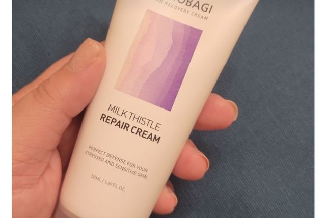 바노바기 밀크 씨슬 리페어 크림 50ml 리뷰 사진