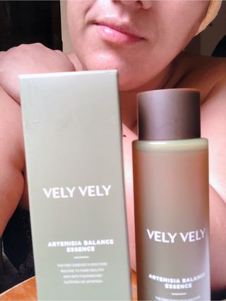 VELY VELY Artemisia Balance Essence — 5점을 준 리뷰어가 2021년 4월 올린 사용 사진