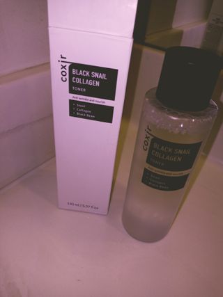 [Coxir] Black Snail Collagen Toner — 5점을 준 리뷰어가 2021년 12월 올린 사용 사진