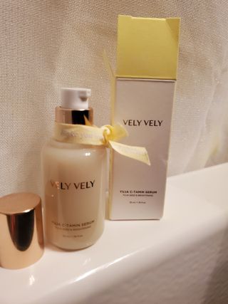 VELY VELY Yuja C-Tamin Serum — 5점을 준 리뷰어가 2021년 4월 올린 사용 사진