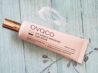 오바코 ovaco eye wrinkle smooth out serum — 4점을 준 리뷰어가 2022년 1월 올린 사용 사진