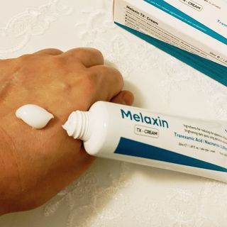 Melaxin 멜락신 TX 크림 50ml — 4.5점을 준 리뷰어가 2023년 5월 올린 사용 사진