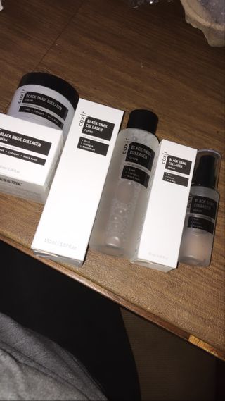 Black Snail Collagen Trio Set [Toner, Serum and Cream] — 5점을 준 리뷰어가 2021년 9월 올린 사용 사진