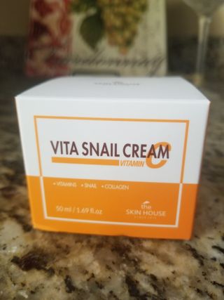 [THE SKIN HOUSE] Vita Snail Cream — 5점을 준 리뷰어가 2022년 2월 올린 사용 사진