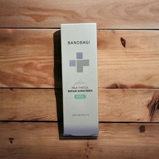 바노바기 코스메틱 바노바기 밀크씨슬 리페어 시카 선스크린 플러스 50ml — 5점을 준 리뷰어가 2023년 11월 올린 사용 사진