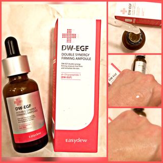 이지듀 Easydew DW-EGF 더블 시너지 퍼밍 앰플 30ml 1.01fl oz — 5점을 준 리뷰어가 2021년 9월 올린 사용 사진