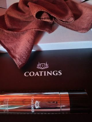 [COATINGS] 자동차 휠케어 전용 클리너, 한번만 바르면 6개월 유지효과 — 5점을 준 리뷰어가 2021년 12월 올린 사용 사진