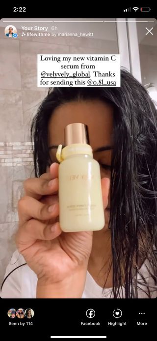VELY VELY Yuja C-Tamin Serum — 5점을 준 리뷰어가 2021년 4월 올린 사용 사진