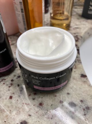 Pink Collagen Line [Toner, Serum, Cream] — 3점을 준 리뷰어가 2021년 10월 올린 사용 사진