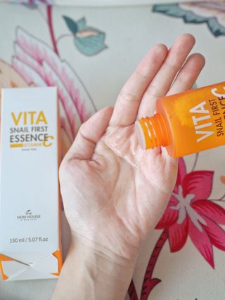 [THE SKIN HOUSE] Vita Snail First Essence — 5점을 준 리뷰어가 2022년 3월 올린 사용 사진