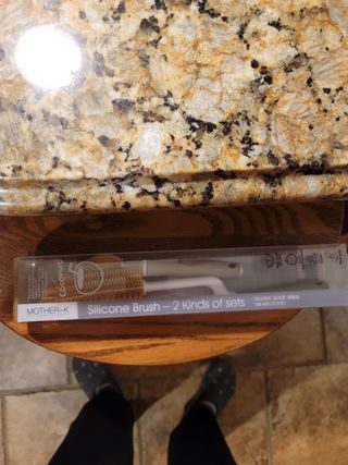 마더케이 -[MOTHER-K] Silicone  Baby Bottle Brush_2type — 4.5점을 준 리뷰어가 2023년 12월 올린 사용 사진