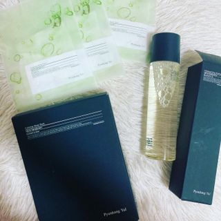 Pyunkang Yul 편강 율 진정 수분 강화 토너 150ml & 진정 마스크팩 10ea — 3점을 준 리뷰어가 2021년 9월 올린 사용 사진