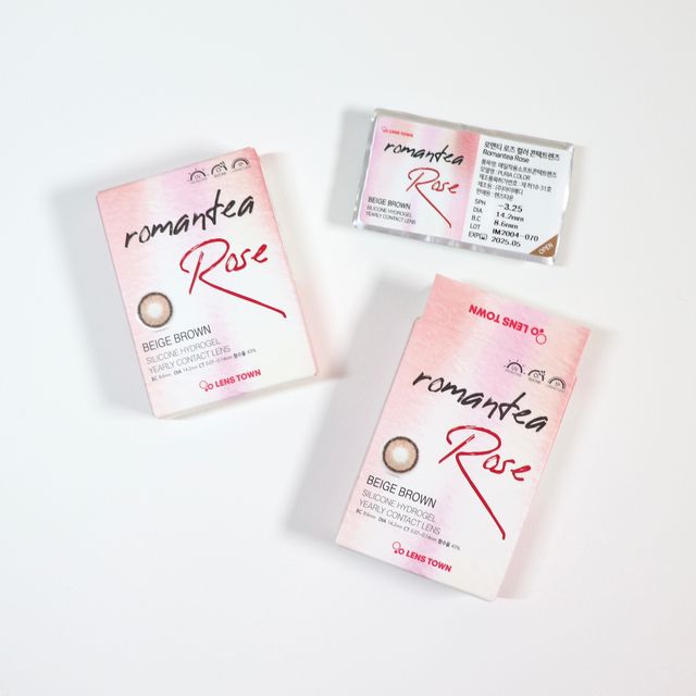 [1 년에 카라 콘 실리콘 하이드로 겔]로만 티 로즈 Romantea Rose 리뷰 사진