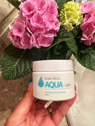 [THE SKIN HOUSE] Water Block Aqua Balm — 5점을 준 리뷰어가 2022년 4월 올린 사용 사진