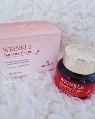 [The Skin House] Wrinkle Supreme Cream — 5점을 준 리뷰어가 2023년 1월 올린 사용 사진