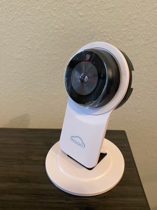 온습도 모니터와 스마트 리모컨이 탑재된 EGLOO cam S4 1080P Wi-Fi 스마트 카메라 — 4.5점을 준 리뷰어가 2021년 6월 올린 사용 사진