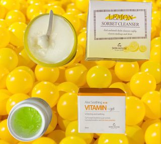 [THE SKIN HOUSE] Lemon Sorbet Cleanser, Aloe Soothing Vitamin Gel — 5점을 준 리뷰어가 2021년 12월 올린 사용 사진