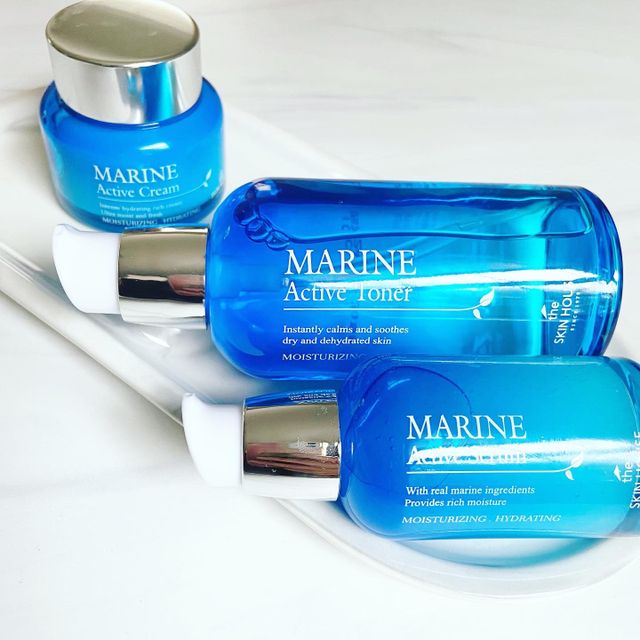 Marine Active Toner, Serum, Cream 리뷰 사진