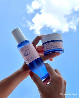 네오젠 더마로지 시카 리페어 스네일 에센스 100ml+ 크림 50g 세트 — 5점을 준 리뷰어가 2022년 8월 올린 사용 사진