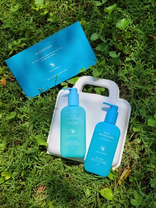 TS 블루에디션(샴푸200ml+바디워시200ml SET) — 5점을 준 리뷰어가 2023년 6월 올린 사용 사진