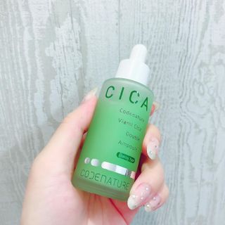 코드네이처 비아미 시카 더블 앰플 과 마스크[5장] — 4점을 준 리뷰어가 2021년 7월 올린 사용 사진
