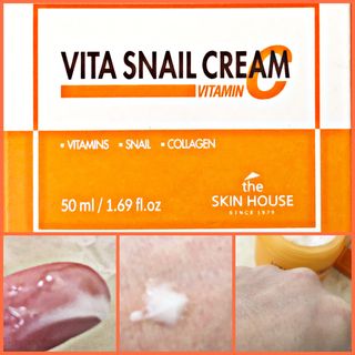 [THE SKIN HOUSE] Vita Snail Cream — 5점을 준 리뷰어가 2022년 2월 올린 사용 사진