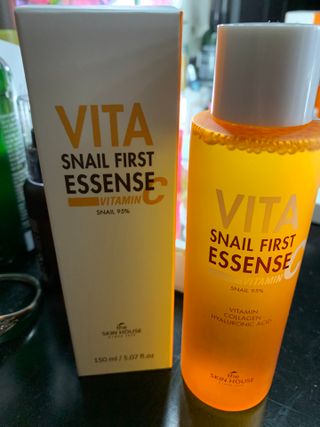 Vita Snail Trio Set [First Essence, Cream, Gel Cleanser] — 4점을 준 리뷰어가 2021년 9월 올린 사용 사진