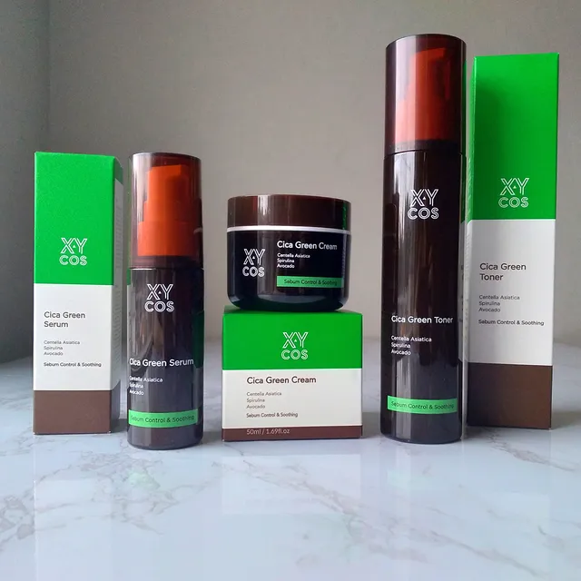 Cica Green Line [Toner, Serum, Cream] 리뷰 사진