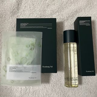 Pyunkang Yul 편강 율 진정 수분 강화 토너 150ml & 진정 마스크팩 10ea — 5점을 준 리뷰어가 2021년 10월 올린 사용 사진