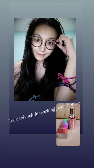 Re:NK 리엔케이 핑크 볼륨 래디언스 컬러크림 — 5점을 준 리뷰어가 2021년 11월 올린 사용 사진