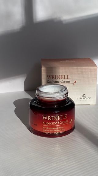 [The Skin House] Wrinkle Supreme Cream — 5점을 준 리뷰어가 2022년 11월 올린 사용 사진