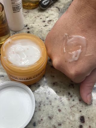 Vita Snail Cream + Hyaluronic 6000 ampoule — 4점을 준 리뷰어가 2021년 8월 올린 사용 사진