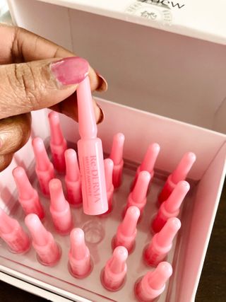 이지듀 리더마 마스터 앰플 1ml x 20 바이알 — 5점을 준 리뷰어가 2021년 2월 올린 사용 사진