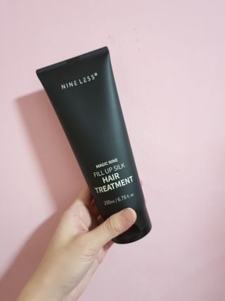 나인레스 매지나인 필 업 실크 트리트먼트 200ml 6.76 fl. 온스 유형에 남겨 — 5점을 준 리뷰어가 2022년 1월 올린 사용 사진