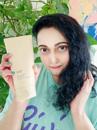 107 HAIR & SCALP HYDRATING Microbiome Treatment 180ml — 5점을 준 리뷰어가 2023년 9월 올린 사용 사진